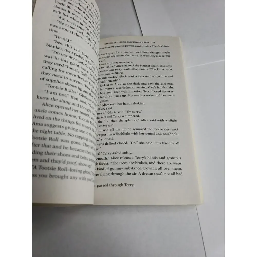 Stranger Things Suspicious Minds Gwenda Bond trade paperback